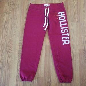 Hollister cropped sweatpants size small